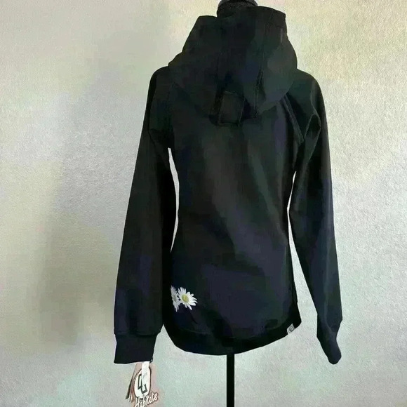CG Habitats Standard Tech Zip Hoodie Jacket Black NWT Women Size Small - Picture 3 of 13